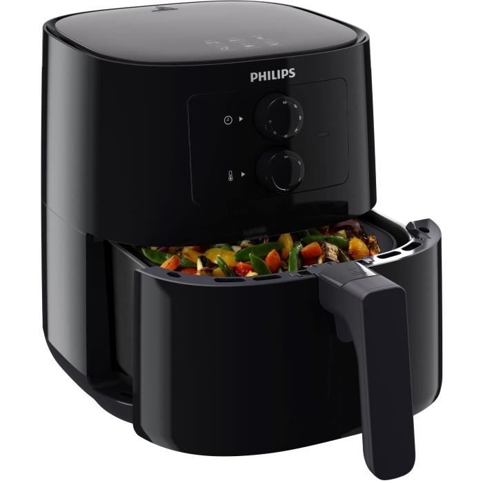 Friteuse sans huile - PHILIPS - Airfryer L HD9200/90 Série 3000 - 4,1L - 4 personnes - 7 préréglages - Noir