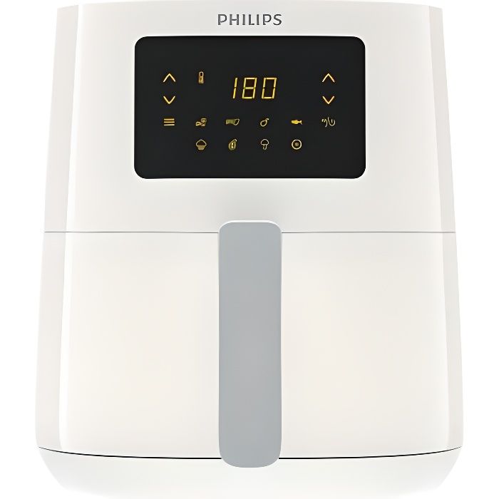 Friteuse sans huile - PHILIPS - Airfryer L HD9252/00 Série 3000 - 4,1L - 4 personnes - 7 préréglages - Blanc