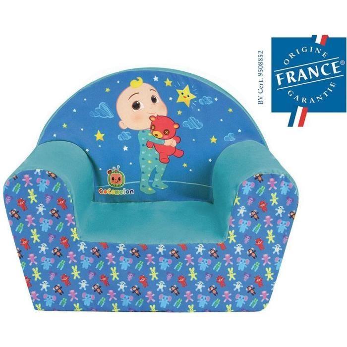 Fun house cocomelon fauteuil club pour enfant origine france garantie h.42 x l.52 x p.33 cm - Paloma Tech