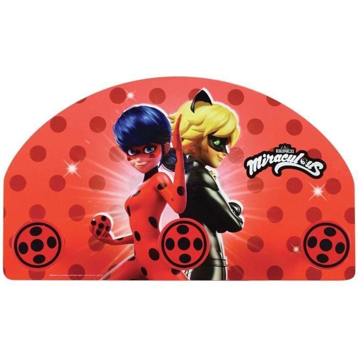 Fun house miraculous ladybug porte manteau pour enfant h.37 x l.21.5 x p.68 cm - Paloma Tech