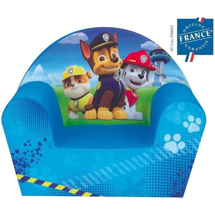 Fun House Pat Patrouille fauteuil club en mousse pour enfant - Paloma Tech