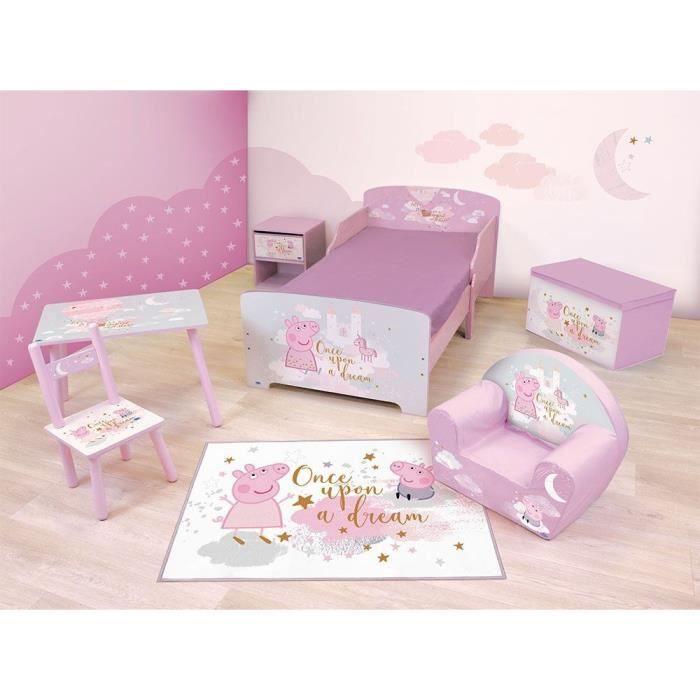 Fun house peppa pig dream chevet avec tiroir h.36 x l.33 x p.30 cm - Paloma Tech