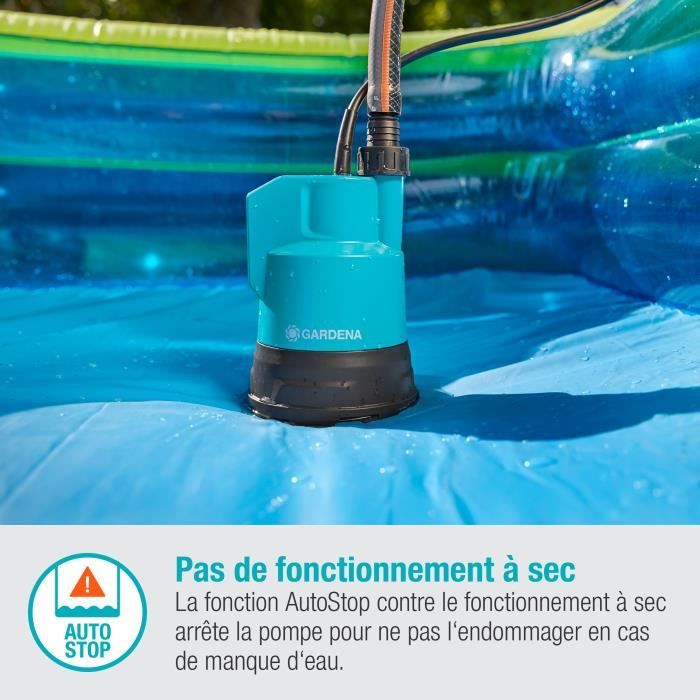 GARDENA Pompe pour collecteur d'eau de pluie 2000/2 18V P4A sans batterie - Paloma Tech