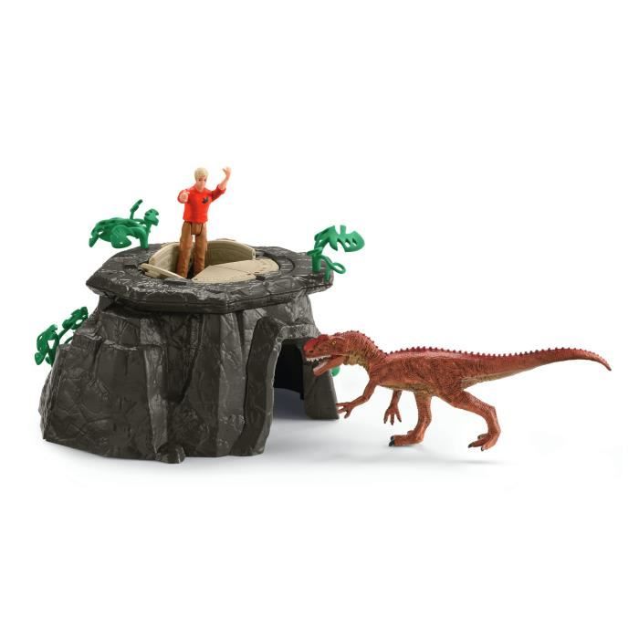 Grande Conquete du temple perdu Playset figurines SCHLEICH 42656 Dinosaurs Des 4 ans