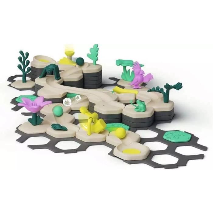 Gravitrax Junior - Starter Set My Jungle 97 pieces - Circuit de billes - Jeu de construction créatif - Ravensburger