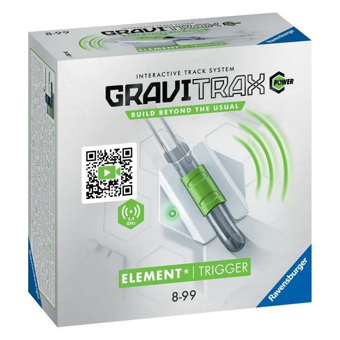 Gravitrax POWER - Elément Trigger - 26202 - Circuits de billes créatifs - Fonction électronique - Ravensburger