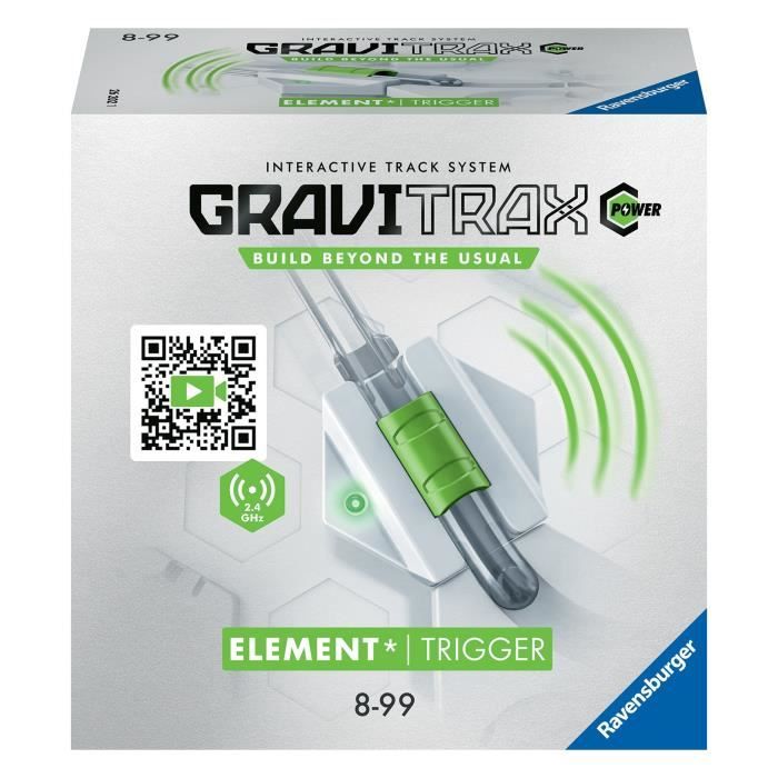 Gravitrax POWER - Elément Trigger - 26202 - Circuits de billes créatifs - Fonction électronique - Ravensburger