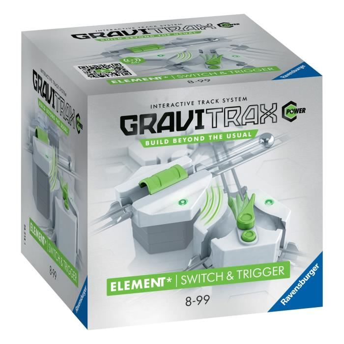 Gravitrax POWER - Eléments Switch & Trigger - Ravensburger - Circuits de billes créatifs