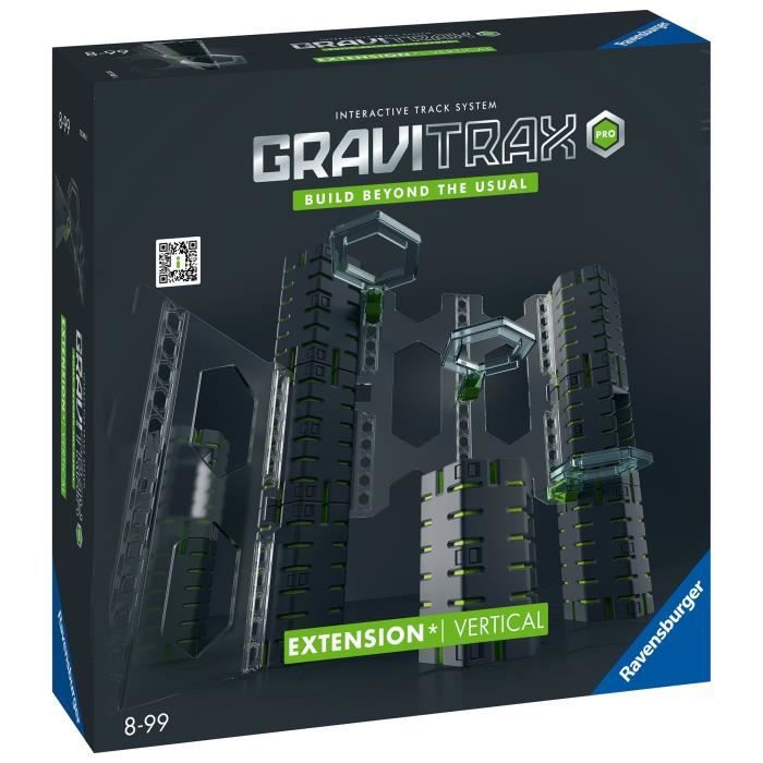 GraviTrax PRO Set d’extension Vertical 33 pieces Circuit de billes Des 8 ans 22427 Ravensburger