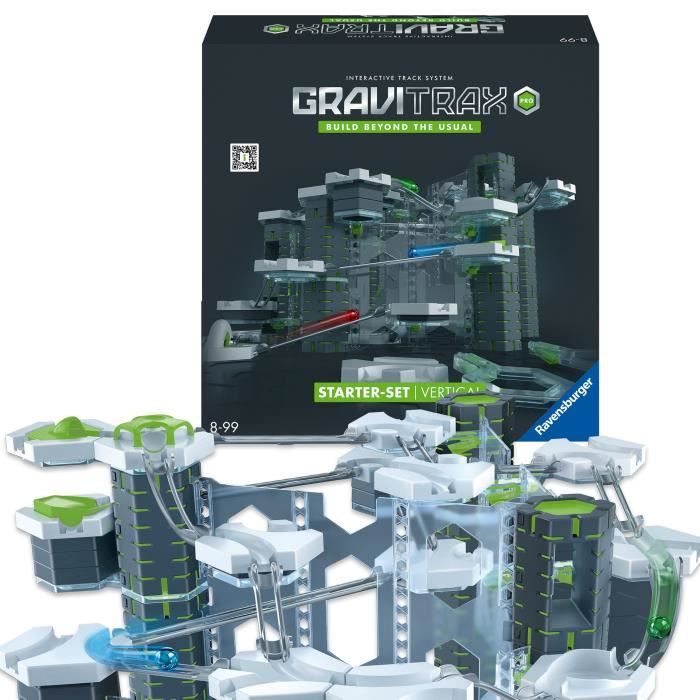 GraviTrax PRO Starter Set Vertical 152 pieces-Circuit de billes Parcours de billes a construire Des 8 ans 22426