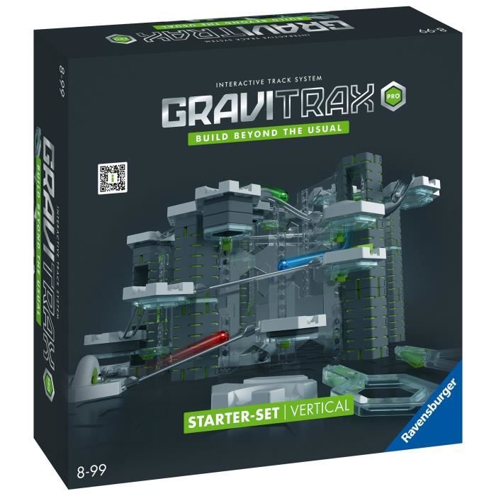 GraviTrax PRO Starter Set Vertical 152 pieces-Circuit de billes Parcours de billes a construire Des 8 ans 22426