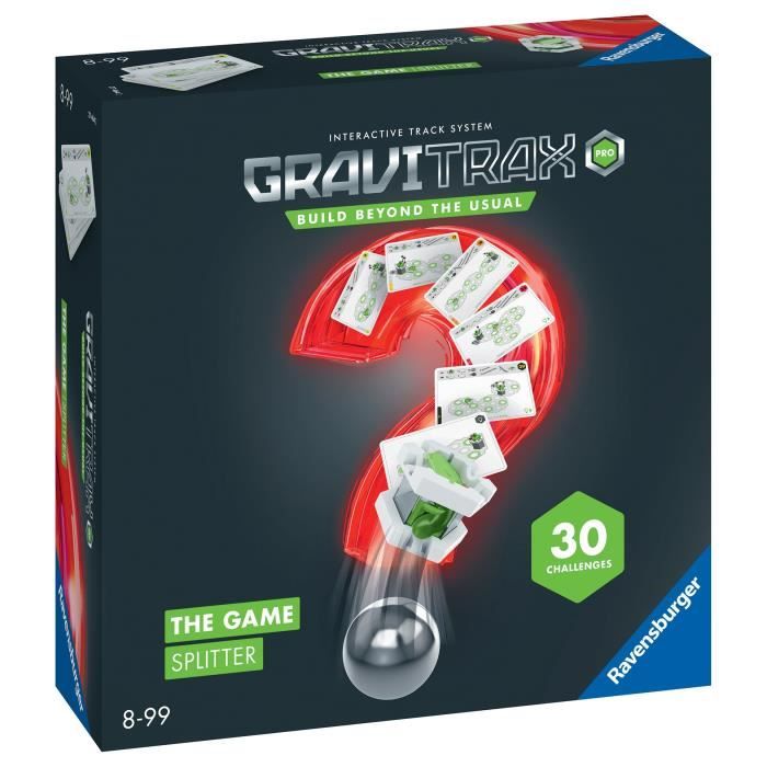 GraviTrax PRO The Game - Splitter - Ravensburger - Circuit de billes - 30 défis