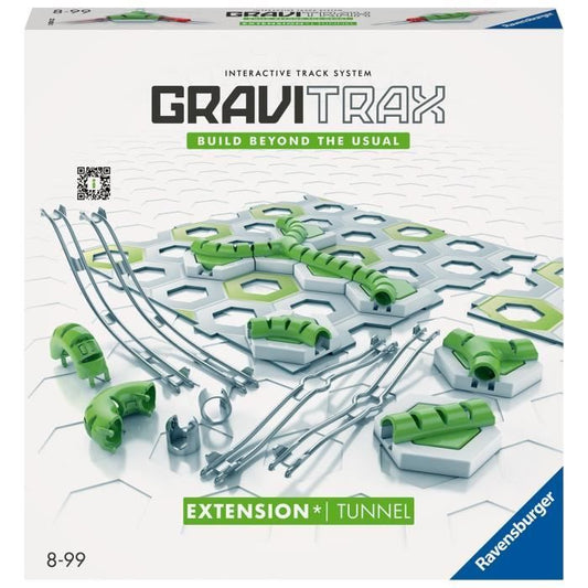 GraviTrax - RAVENSBURGER - Set d’extension Tunnels 18 pieces - Circuit de billes créatif