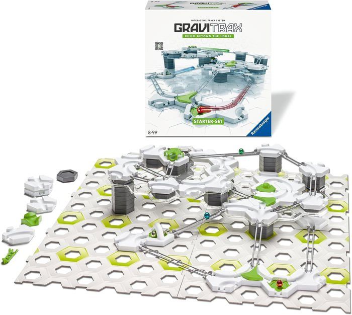 Gravitrax Starter Set 122 pieces Circuit de billes Jeu de construction créatif Des 8 ans 22410 Ravensburger