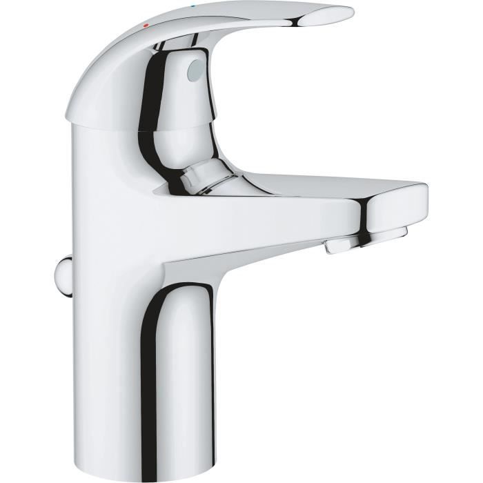 GROHE Mitigeur monocommande lavabo salle de bains Start Curve taille S chromé 23765000