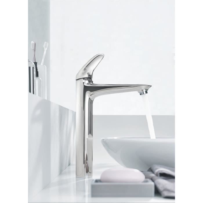 GROHE Mitigeur monocommande Lavabo Taille XL Wave Chromé 23585001