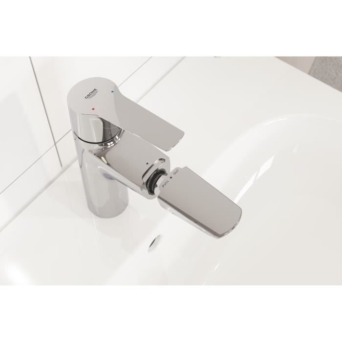 GROHE QUICKFIX Mitigeur monocommande lavabo de salle de bains Start douchette extractible Mousseur économie d’eau