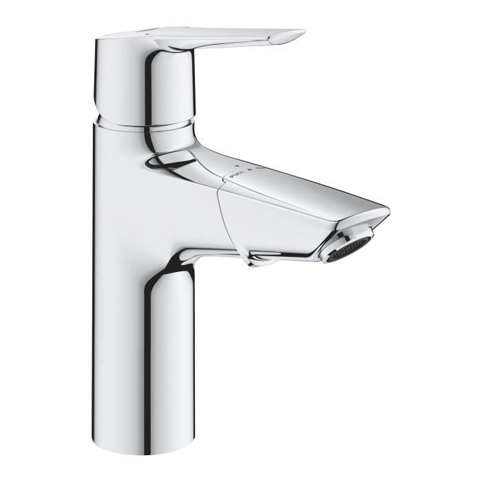 GROHE QUICKFIX Mitigeur monocommande lavabo de salle de bains Start douchette extractible Mousseur économie d’eau