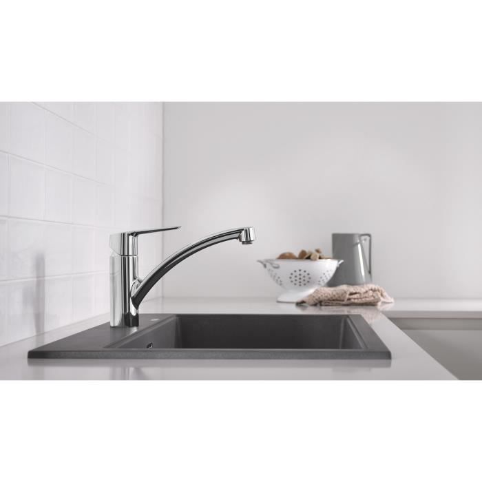 GROHE QUICKFIX Start Robinet de cuisine évier Start rotation 140° robinet de cuisine chromé 30530002