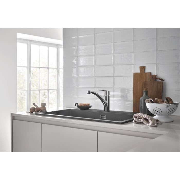 GROHE QUICKFIX Start Robinet de cuisine évier Start rotation 140° robinet de cuisine chromé 30530002