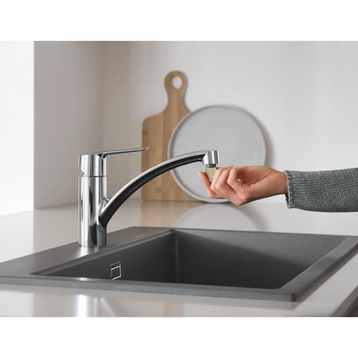 GROHE QUICKFIX Start Robinet de cuisine évier Start rotation 140° robinet de cuisine chromé 30530002