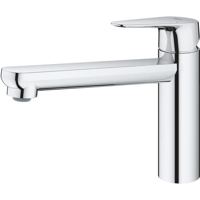 GROHE Robinet évier de cuisine Start curve mousseur économique d’eau sans tirette de vidage bonde de vidage