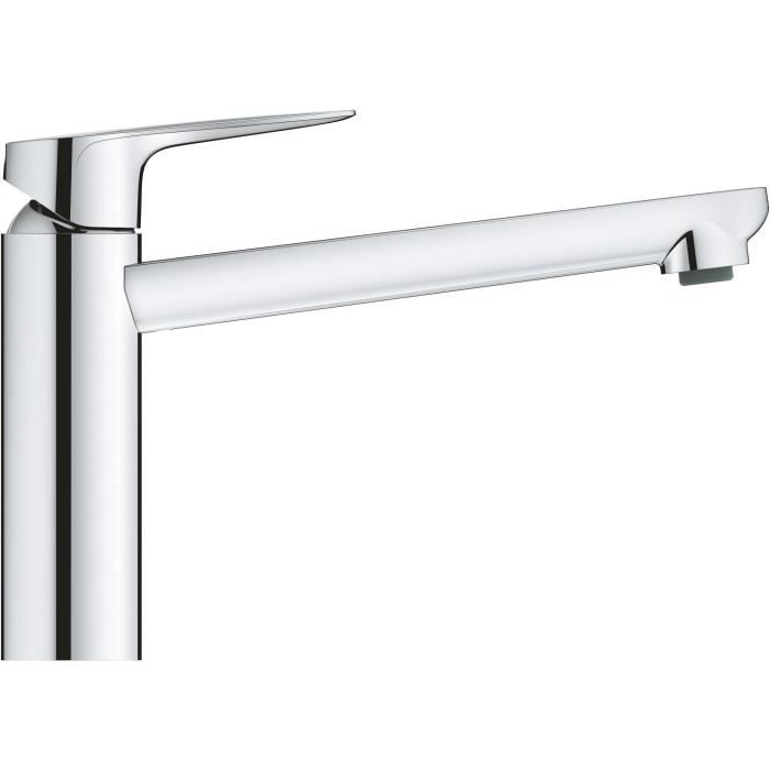 GROHE Robinet évier de cuisine Start curve mousseur économique d’eau sans tirette de vidage bonde de vidage