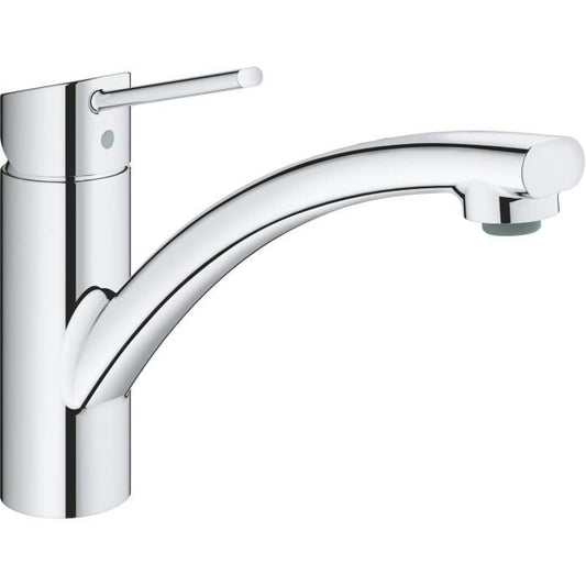 GROHE Robinet évier de cuisine Swift Mitigeur monocommande avec mousseur économique d’eau rotation a 140° 30358000