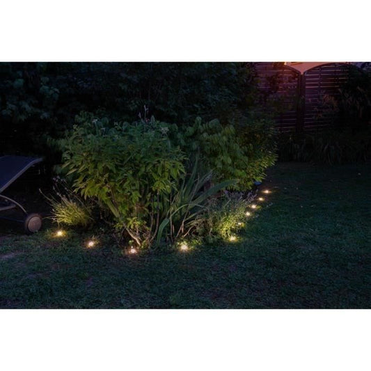 Guirlande solaire a planter 10 LED blanches - GALIX - 5m - 0,5W - 100 Lumens - 8h d'éclairage - Paloma Tech