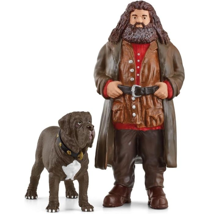 Hagrid et Crockdur Figurine de l’univers Harry Potter pour enfants des 6 ans 8 x 11,5 x 13 cm - schleich 42638