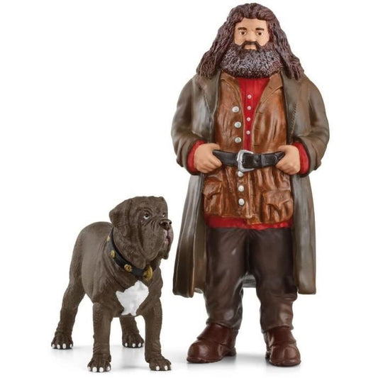 Hagrid et Crockdur Figurine de l’univers Harry Potter pour enfants des 6 ans 8 x 11,5 x 13 cm - schleich 42638