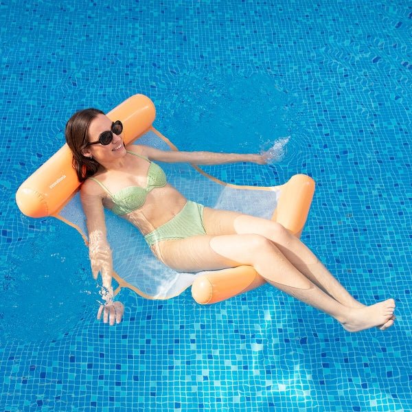 HAMAC D’EAU FLOTTANT INDIVIDUEL POUR PISCINE PULOK INNOVAGOODS - Paloma Tech