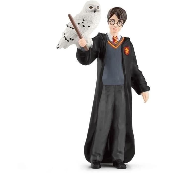 Harry et Hedwige Figurine de l’univers Harry Potter pour enfants des 6 ans 4 x 2,5 x 10 cm - schleich 42633 WIZARDING