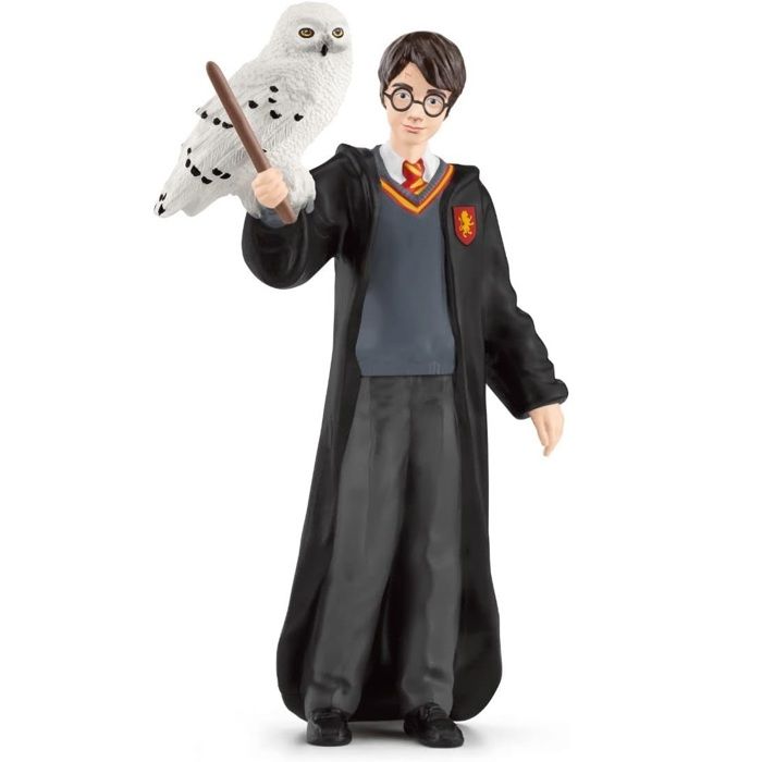 Harry et Hedwige Figurine de l’univers Harry Potter pour enfants des 6 ans 4 x 2,5 x 10 cm - schleich 42633 WIZARDING