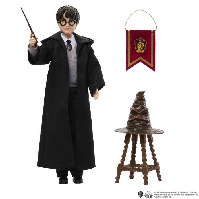 Harry Potter-Poupée Harry Potter et le Choixpeau Magique-accessoires HND78