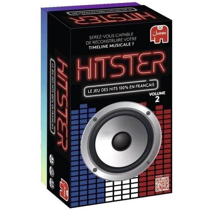 HITSTER 100% CHANSON FRANCAISE - Jeu de société - DUJARDIN - Plongez dans l’univers musical français avec HITSTER!