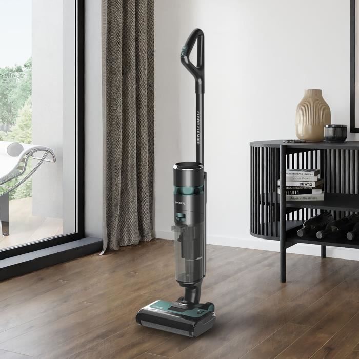 HKoeNIG ARYA900 - Aspirateur Nettoyeur Sécheur sans Fil 3 en 1 - Autonomie jusqu’a 40 Min - Auto Maintien Vertical