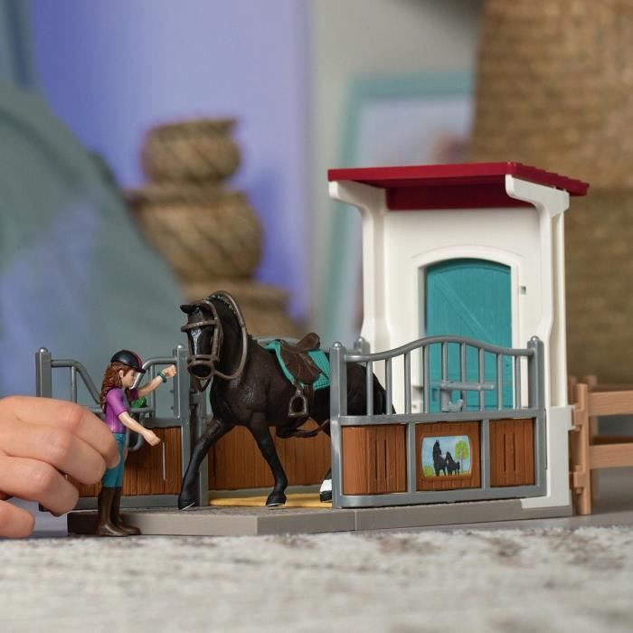 Horse Box Lisa et Storm Figurine cheval et accessoires SCHLEICH 42709 Horse Club des 5 ans