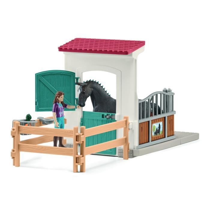 Horse Box Lisa et Storm Figurine cheval et accessoires SCHLEICH 42709 Horse Club des 5 ans