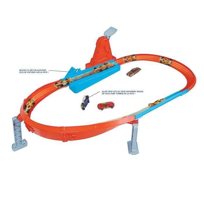 Hot Wheels Coffret La Piste des Champions GJM75