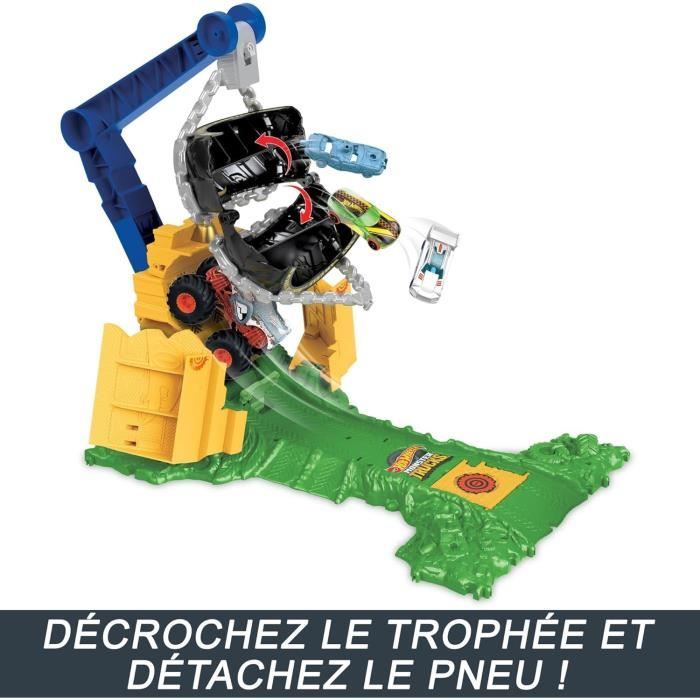 Hot Wheels-Monster Trucks Arena Smashers Défi Chargement Rhinomite HTP18