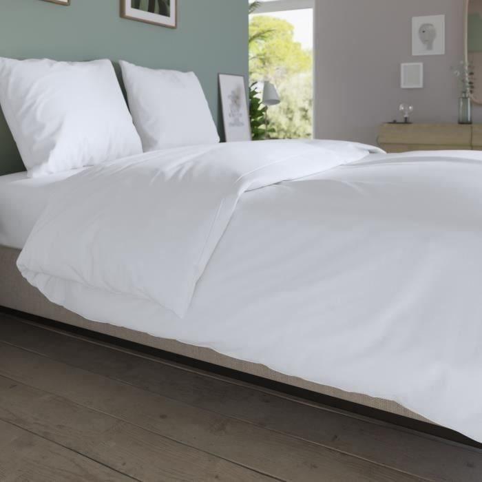 Housse de couette DODO - 240x220 cm - Coton - Antibactérien - Blanc - Paloma Tech