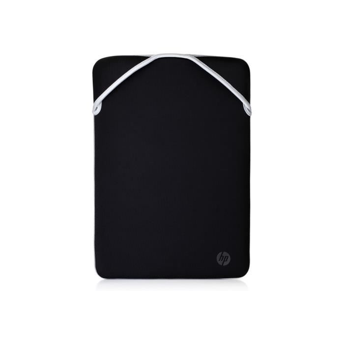 Housse de protection réversible pour ordinateur portable HP 15,6 - Argenté