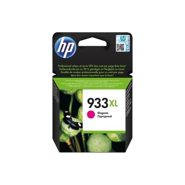 HP 933XL Cartouche d'encre magenta grande capacité authentique (CN055AE) pour HP OfficeJet 6100/6600/6700/7100/7510/7610 - Paloma Tech