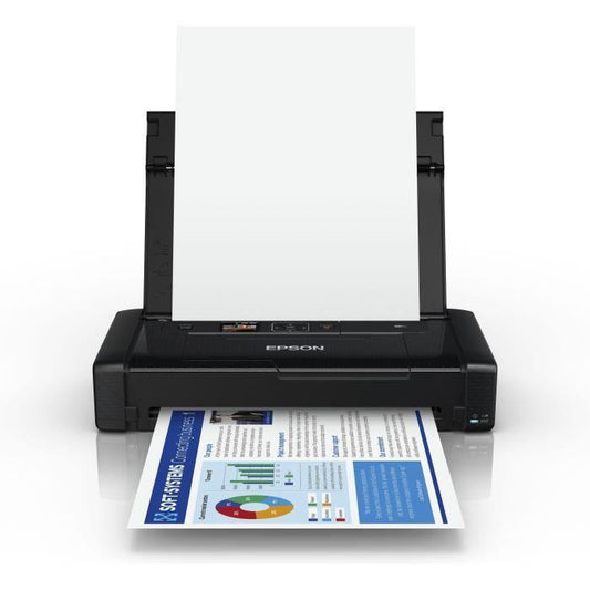 Imprimante jet d'encre A4 - EPSON - WorkForce WF-110W - Sans fil Wi-Fi et Wi-Fi Direct - Compatibilité encre : EPSON 266 et 267 - Paloma Tech