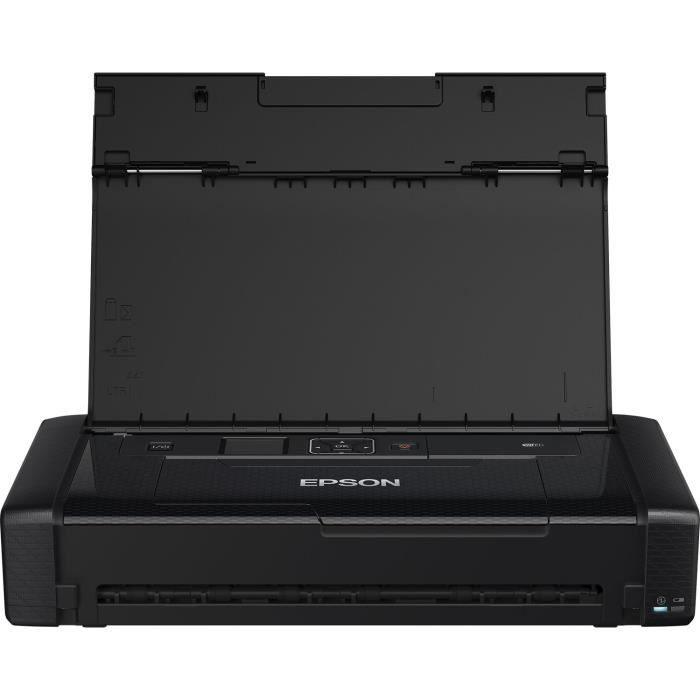 Imprimante jet d'encre A4 - EPSON - WorkForce WF-110W - Sans fil Wi-Fi et Wi-Fi Direct - Compatibilité encre : EPSON 266 et 267 - Paloma Tech