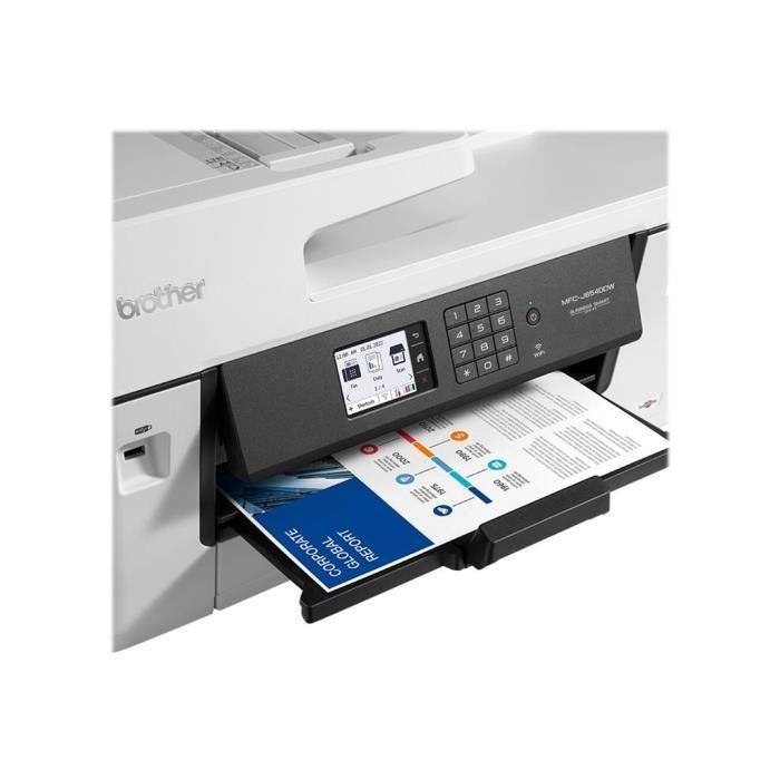 Imprimante Multifonction 4-en-1 - BROTHER - Business Smart - Jet d'encre - A3 - Couleur - Wi-Fi - MFCJ6540DWRE1 - Paloma Tech