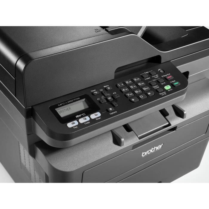 Imprimante multifonction laser monochrome 4-en-1 Brother MFC-L2827DW avec Ethernet et Wifi - Paloma Tech