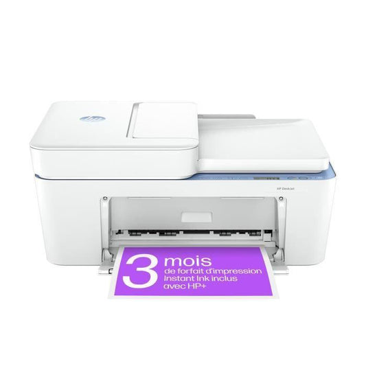 Imprimante tout-en-un HP Deskjet 4222e jet d'encre couleur Copie Scan - 3 mois d'Instant ink inclus avec HP+ - Paloma Tech