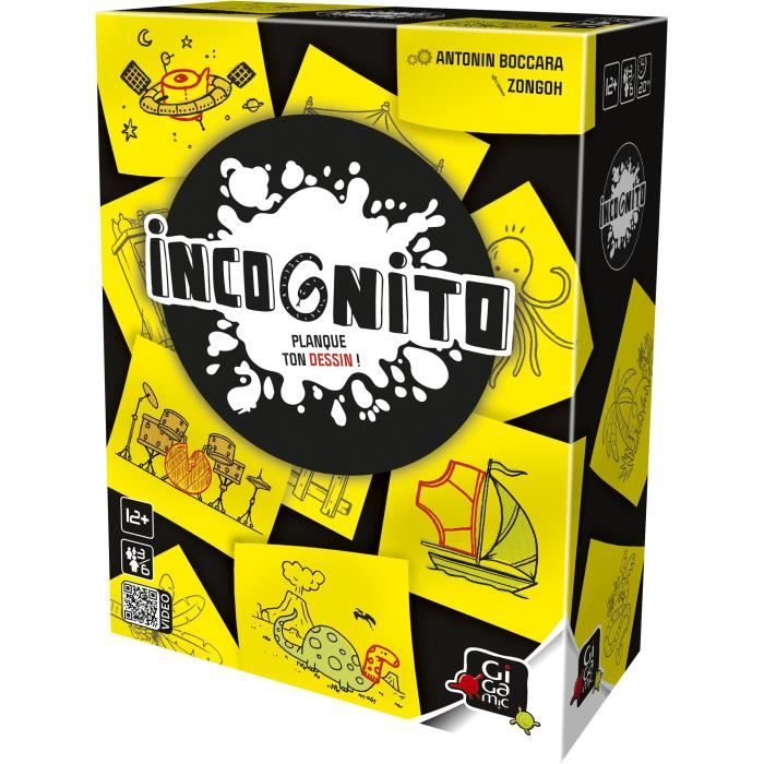 Incognito - Jeu de société - GIGAMIC